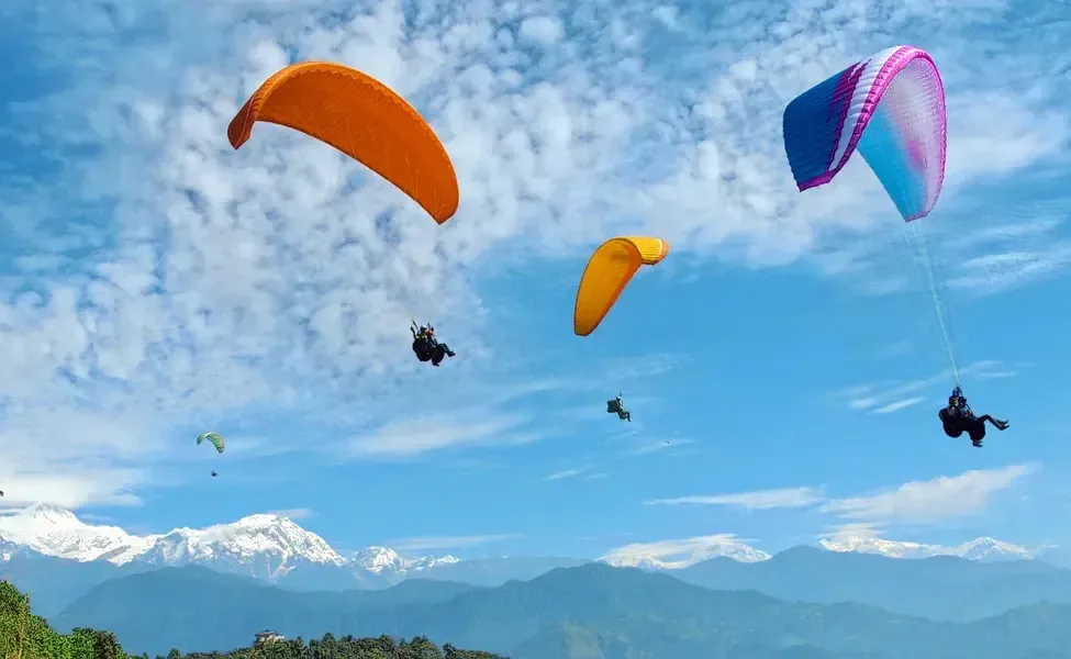 अब अनुमतिविनै प्याराग्लाईडिङ्ग उडान गर्न नपाइने