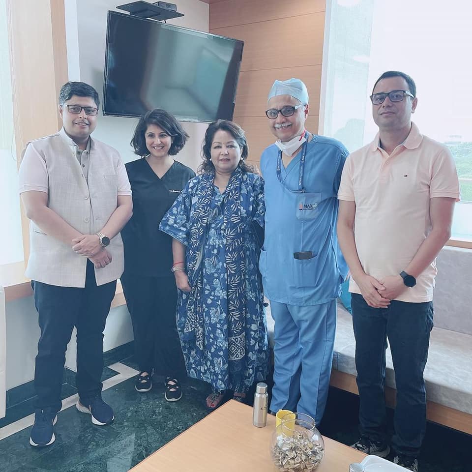 दिल्लीबाट स्वदेश फर्किइन प्रधानमन्त्री पत्नी आरजु राणा देउवा