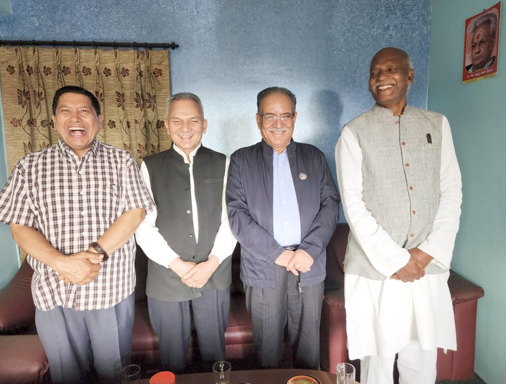 आफूहरु पनी गठबन्धनको अंग भएको बाबुराम भट्टराईको भनाई