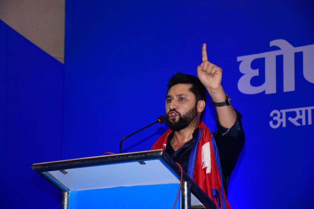 रवि लामिछानेले पद खोज्नेलाई आफ्नो पार्टीमा प्रवेश नदिने