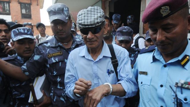 ७ हजार ३२ दिन जेल बसेर निस्किए शोभराज