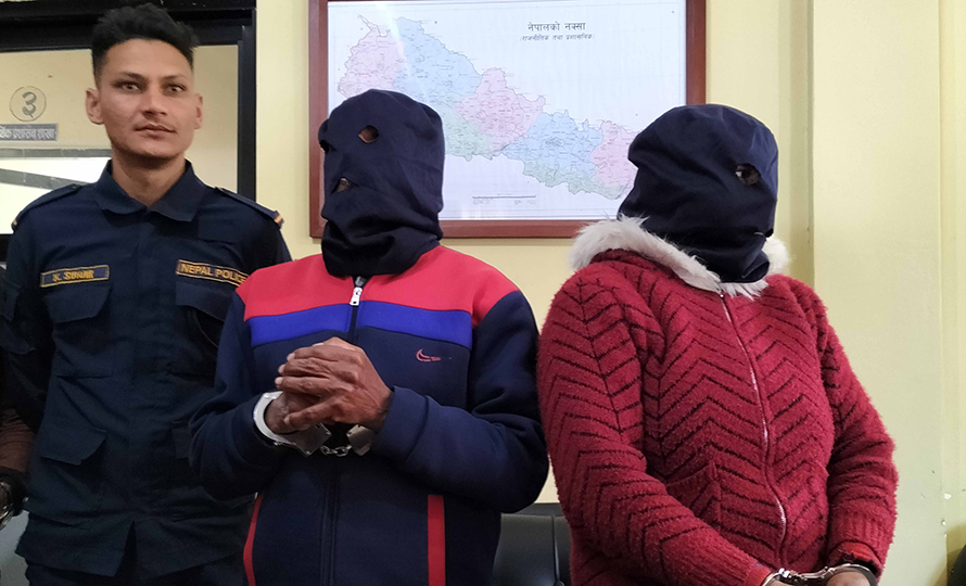 भारतीय नागरिकको हत्या आरोपमा श्रीमान–श्रीमती पक्राउ : गुल्मी