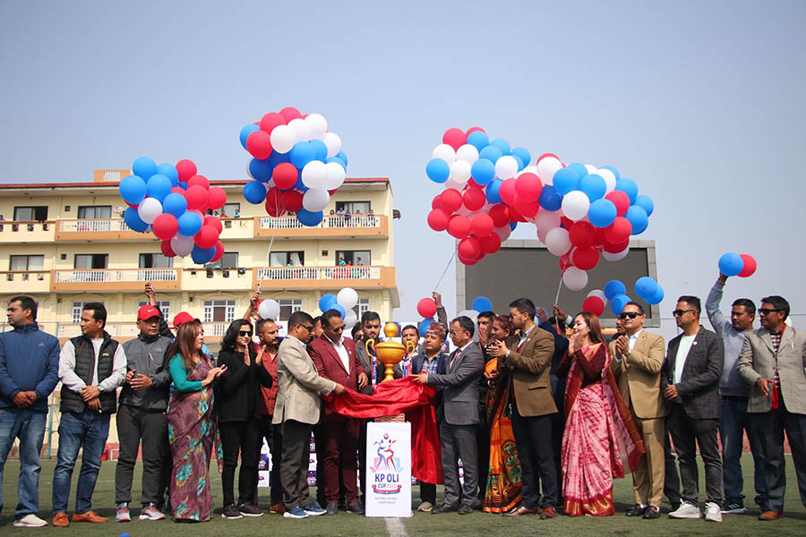 ‘केपी ओली कप’ को ट्रफी र गीत सार्वजनिक