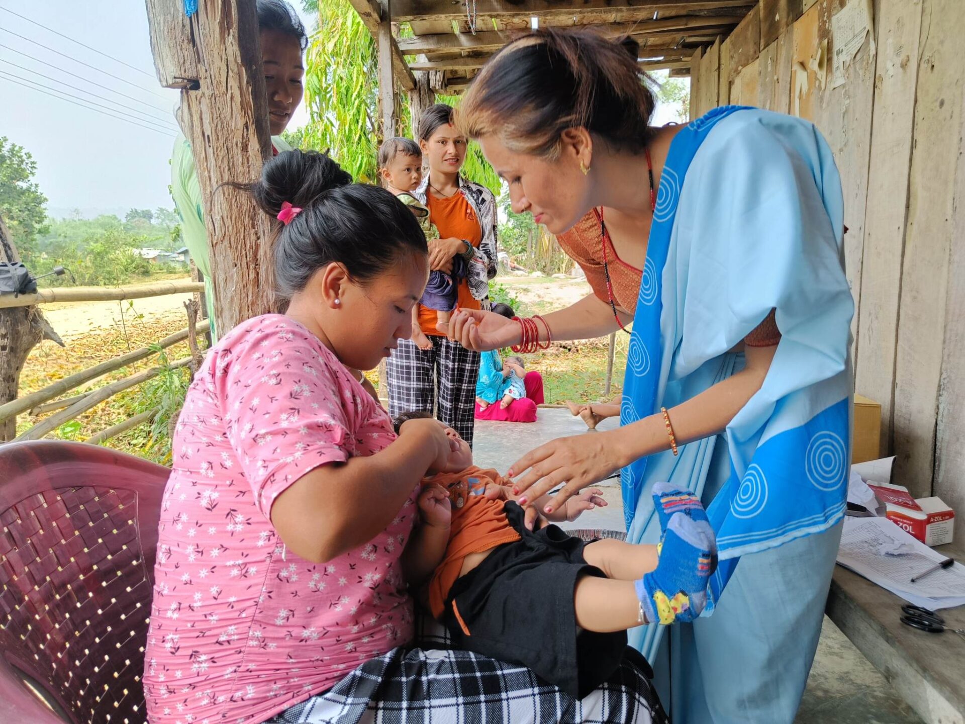 बेलका नगरले ९५ प्रतिशत बालबालिकालाई भिटामिन ‘ए’ खुवायो