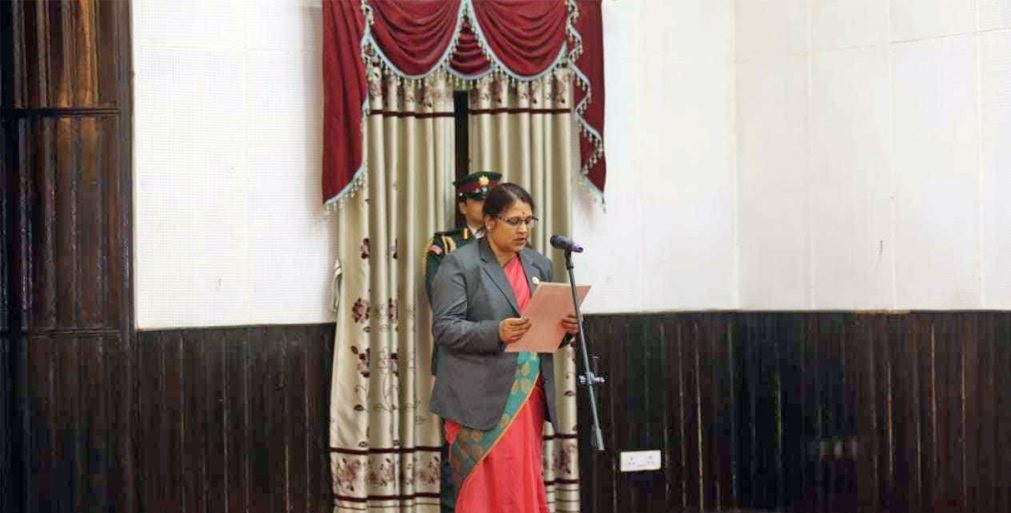 जनमतकी अनिता साहले लिइन् मन्त्रीको शपथ