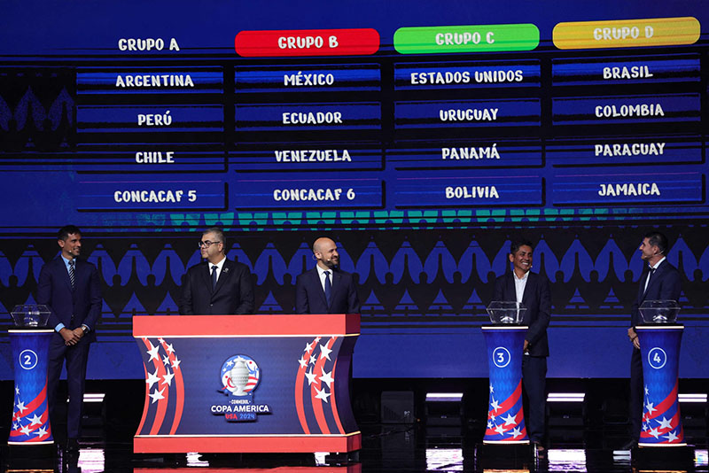 कोपा अमेरिका २०२४ को ड्र सार्वजनिक