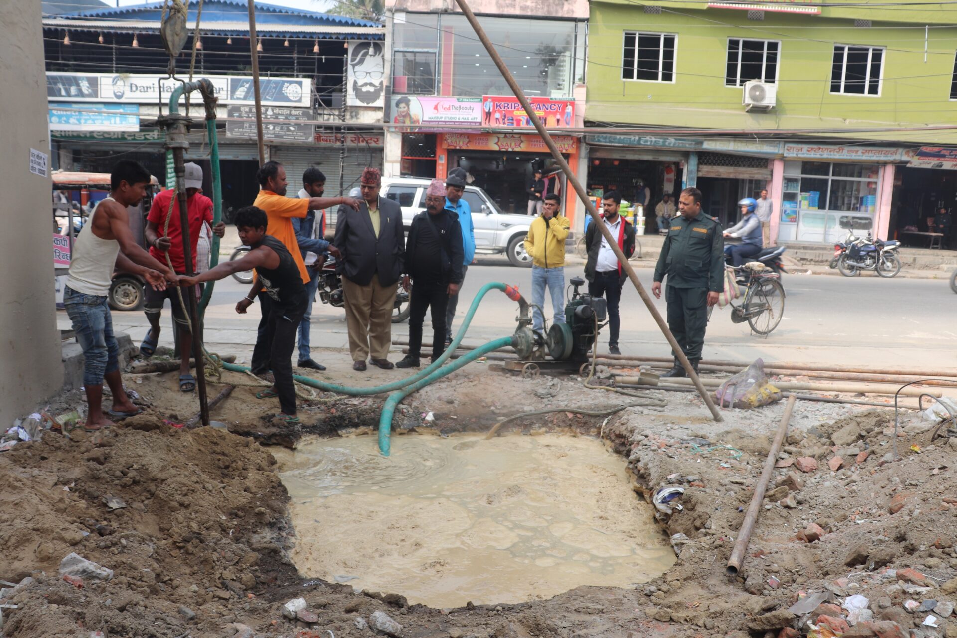 विराटनगरको मुटुमा डिप बोरिङ, आगलागी नियन्त्रणको पूर्वतयारी