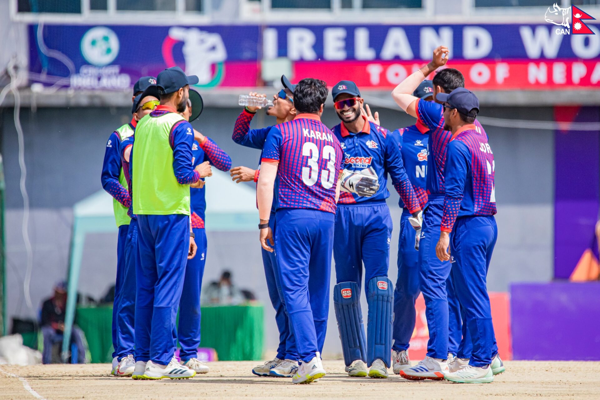 नेपाल र आयरल्याण्ड ‘ए’ बीचको खेल