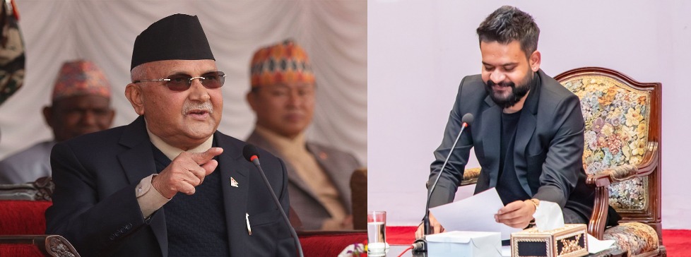 ओलीको निशानामा बालेन, सुकुम्बासीलाई डोजर नदेखाउनु