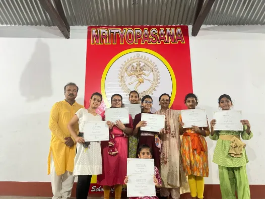 नृत्योपासनाका विद्यार्थीहरुको वार्षिक मुल्यांकन सम्पन्न