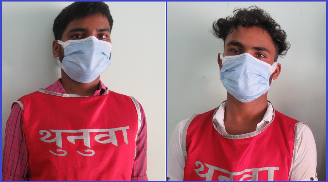 चिठीमार्फत मागेको फिरौती रकम लिन आएका थिए, लुकेर बसेको प्रहरीले समात्यो