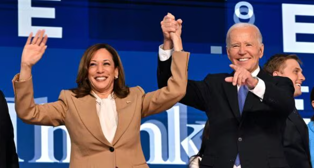 पार्टीको जिम्मेवारी ह्यारिसलाई दिँदै बाइडेनले भने : मेरो कार्यकालमा राम्रो काम गरेँ