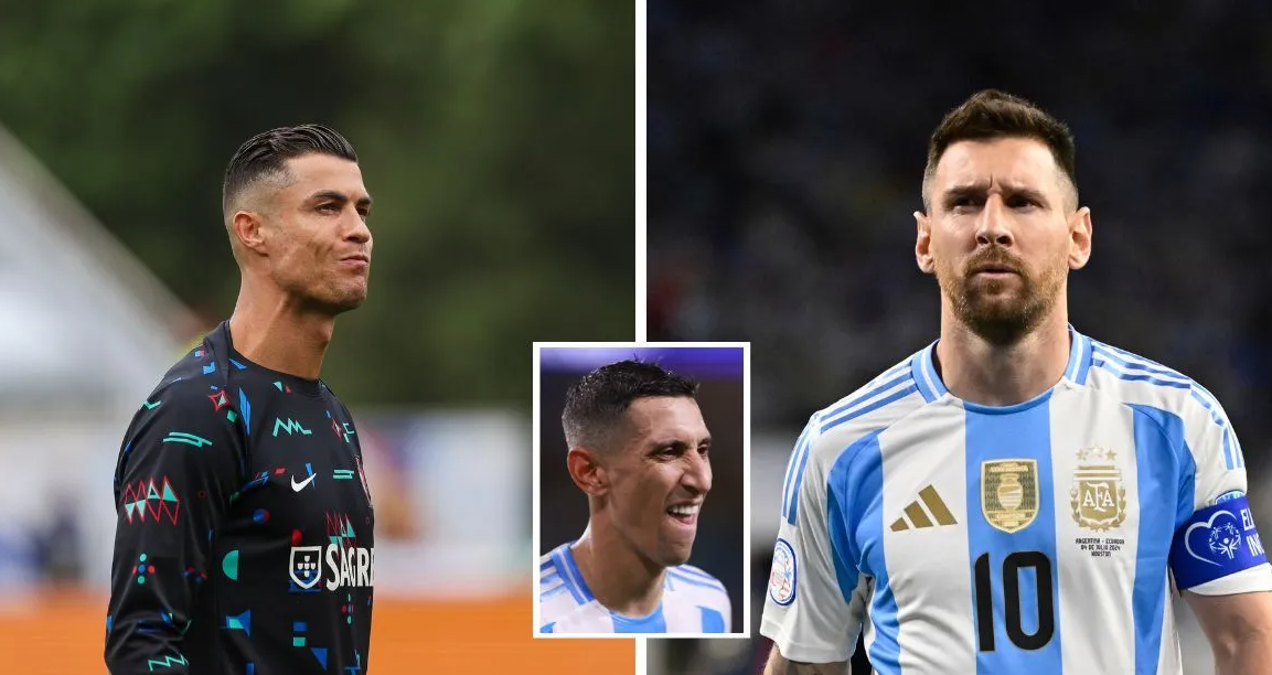 रोनाल्डो र मेसीमा को उत्कृष्ट ? यस्तो छ, दुवैसँग खेलिसकेका डी मारियाको जवाफ