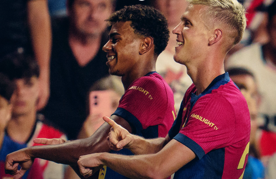 ओल्मोको डेब्यु गोलमा बार्सिलोनाको जित