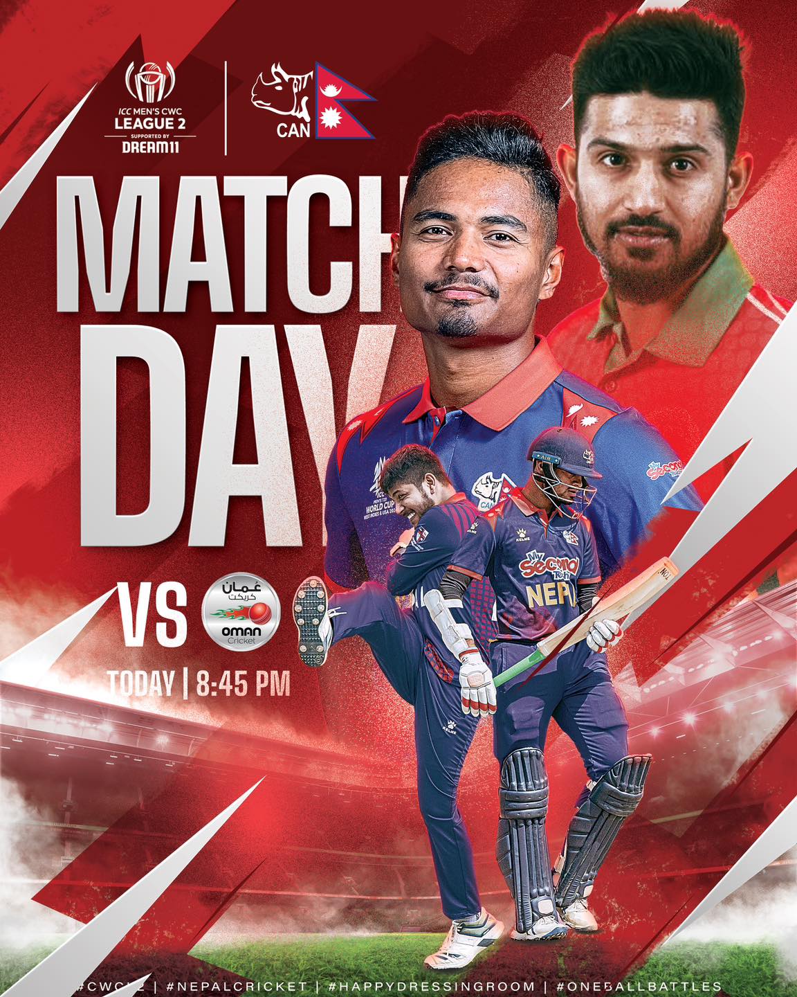 लय बिर्सिएको नेपाल आज ओमानविरुद्ध उत्रदै