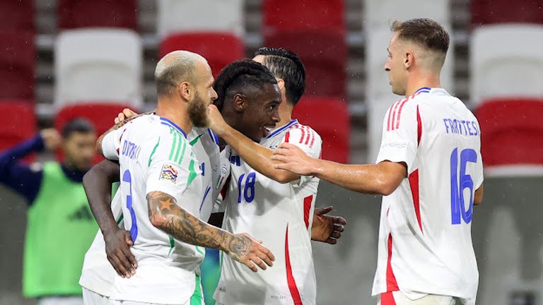 दर्शकबिनाको खेलमा इटालीको लगातार दोस्रो जित, उक्लियो शीर्ष स्थानमा