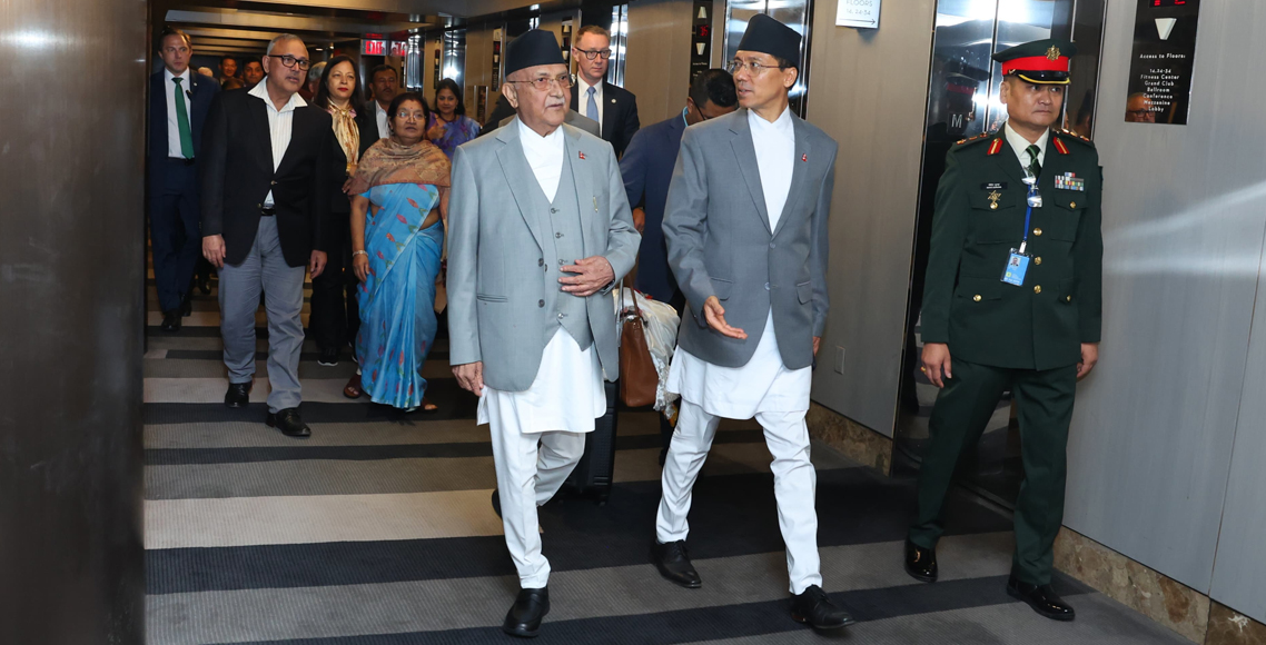 न्यूयोर्कमा जुर्याे ओली–मोदीको भेट, आरजु पनि ब्यस्त