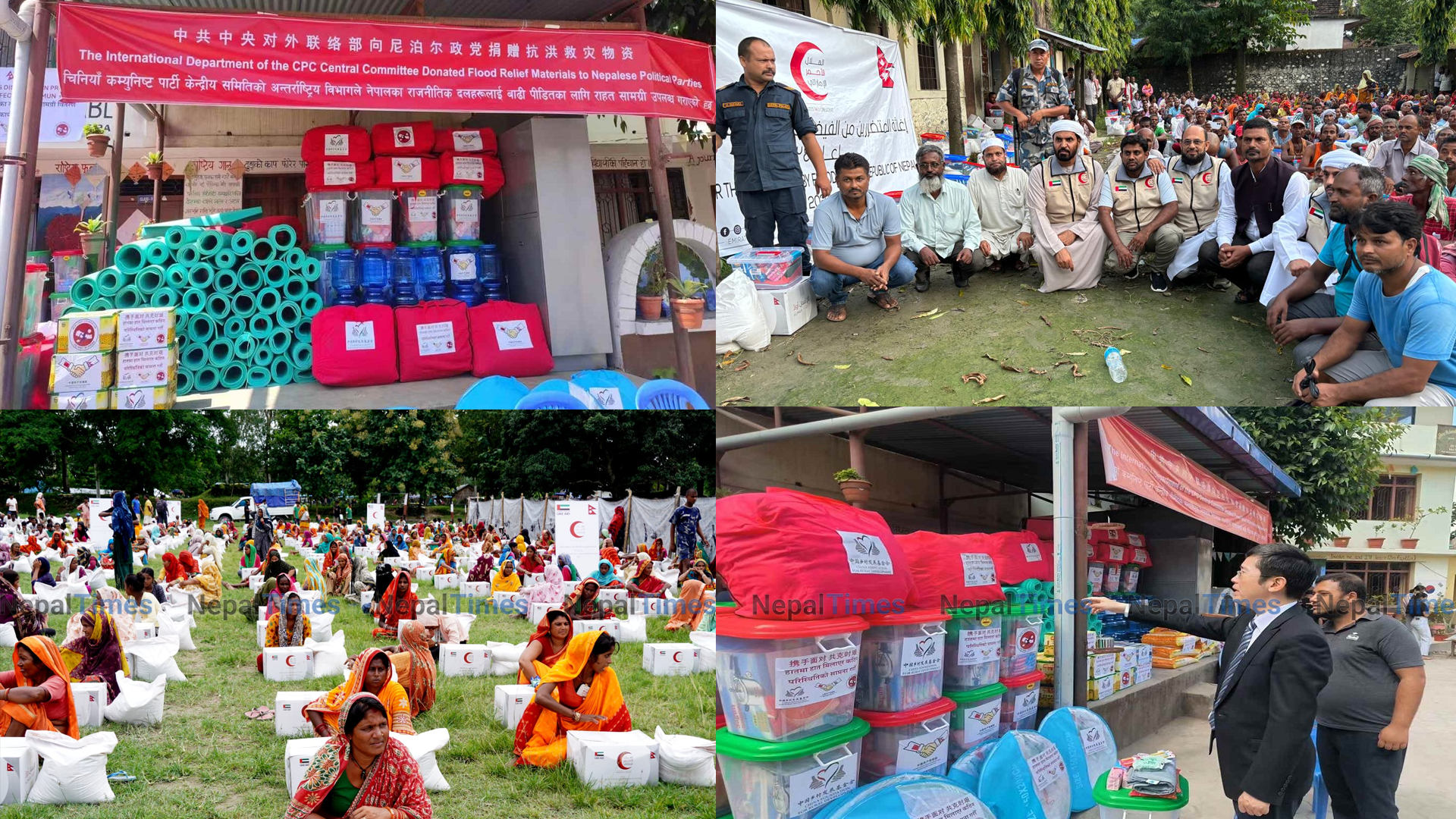 विपद्पछिको पीडामा मलम लगाउँदै स्थानीयदेखि संघसंस्थासम्म