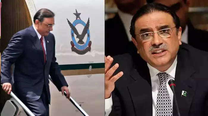 विमानबाट ओर्लिदा पाकिस्तानी राष्ट्रपतिको खुट्टा भाँचियो