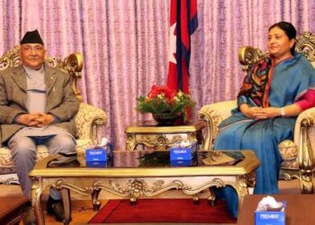 ओलीको ’एकछत्र राज’ सकियो? विद्याले ल्याइन भूकम्प