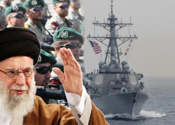 अमेरिकी युद्धपोतलाई खामेनीका सेनाले लखेटे
