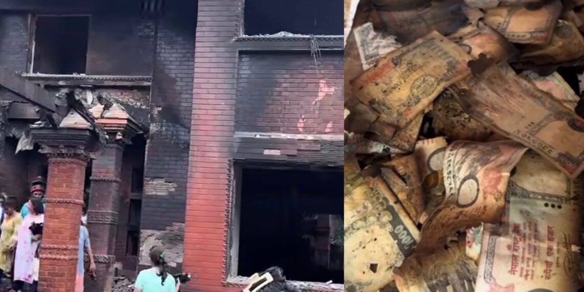 देउवा र प्रचण्डको घरमा धनको भण्डार, कोठाभरि डढेका पैसा