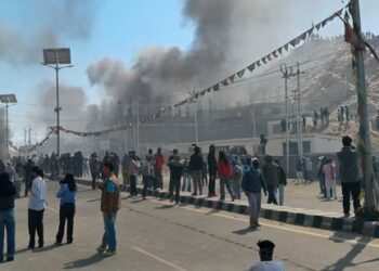 लद्दाखमा कफ्र्यु जारी, ४ को मृत्यु,३० प्रहरीसहित ५९ घाइते