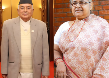 रामचन्द्र पौडेल राष्ट्रपति निवासमैः शितल निवासमै आज पनि वार्ता