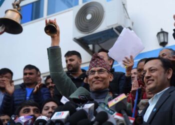 पूर्वएआइजी विश्वराज पोखरेल रास्वपामा प्रवेश