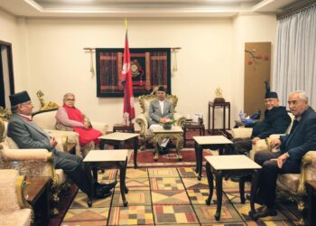 शीतल निवासमा ओलीले जे भने देउवाले त्यही दोहोर्याए, संसद् भर्सेस चुनाव