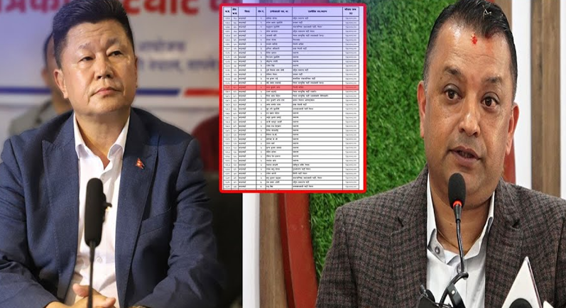 गगनदेखि शेरधनसम्मले चुनाव लड्न नपाउने! परे ब्ल्याक लिस्टमा