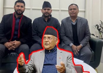 रवि–बालेनमाथि फेरि खनिए ओली,२० वर्ष चुनाव नजित्ने