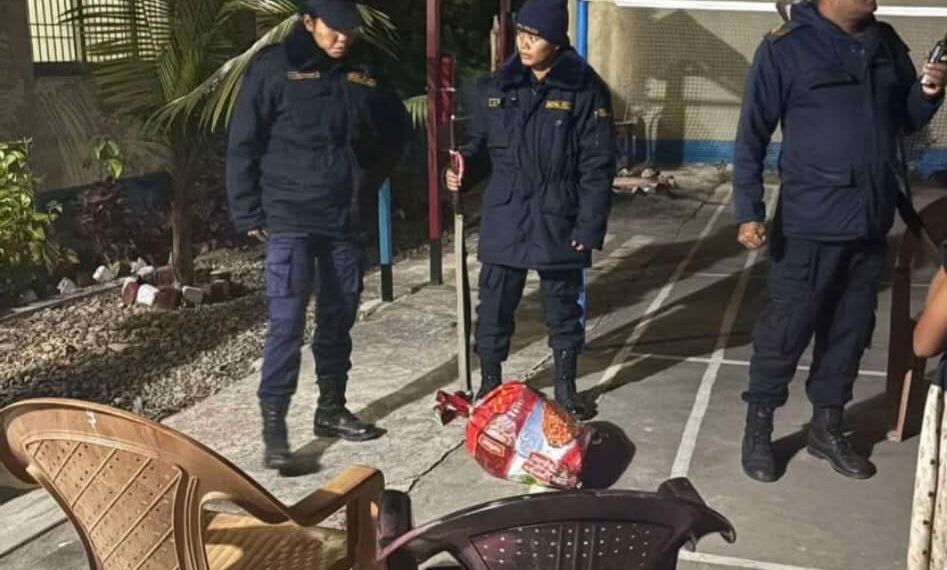 सिन्धुलीमा लुटियो एसबीआई बैंक, एक बोरा पैसा जंगलमा फेला