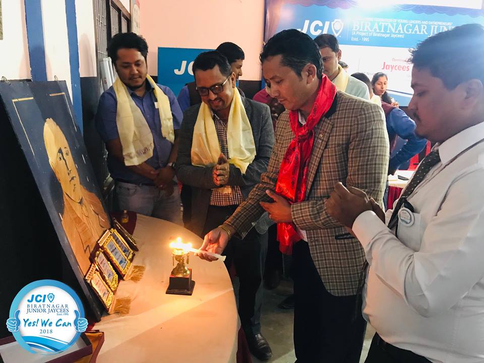 २३ औँ वर्ष प्रवेश गरेको उपलक्ष्यमा विराटनगर जुनियर जेसिजको साताव्यापी कार्यक्रम