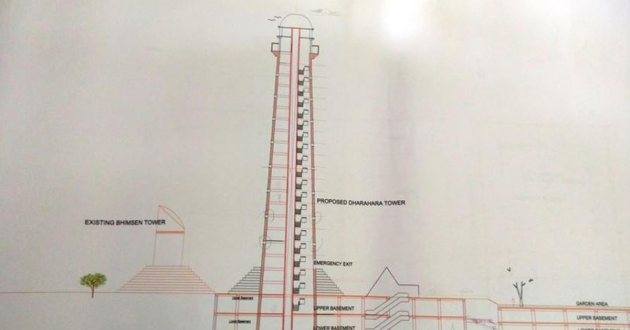साढे तीन अर्ब लगानीमा धरहरा निर्माण सुरु