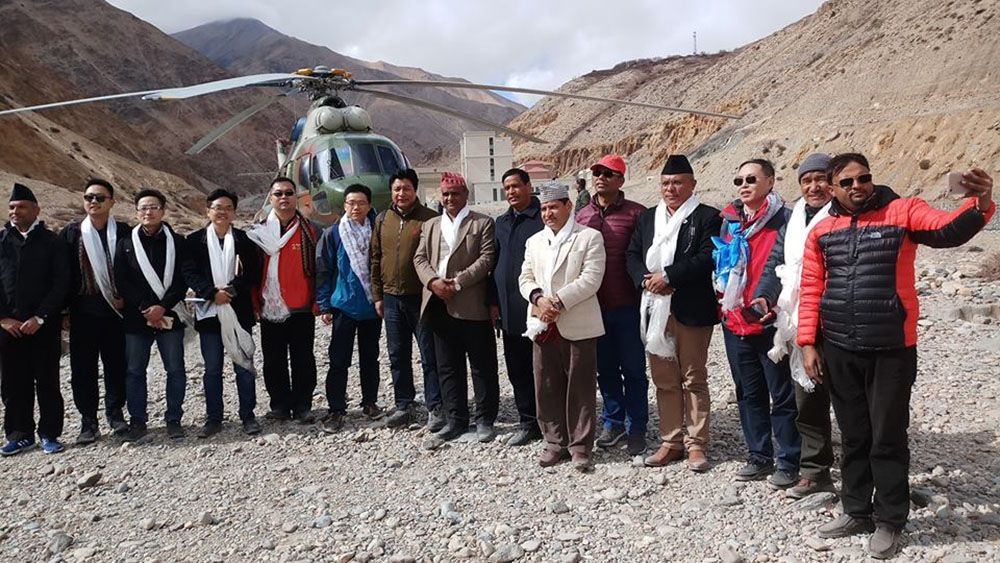 कर्णाली विकासमा चीनको चासो, हिल्सा–जमुनाह द्रूतमार्गको हवाई सर्भे