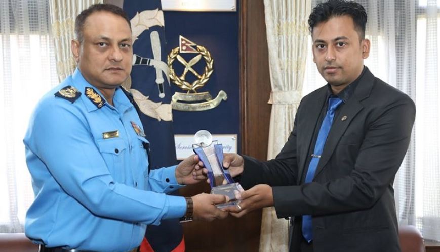 नेपाल प्रहरीलाई एसियाकै प्रतिष्ठित ‘डिजिटल गभर्मेन्ट’ अवार्ड