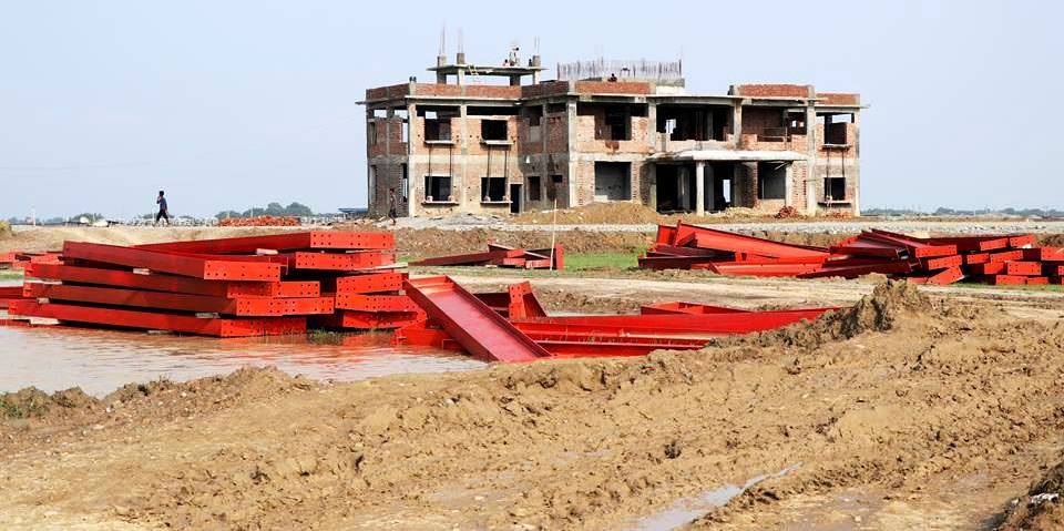 नेपालतर्फको आइसीपी निमार्ण कछुवा गतिमा