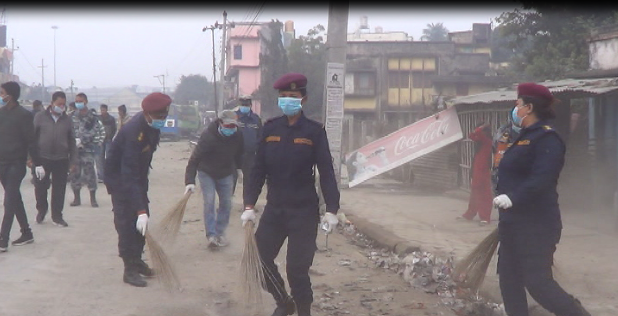 विराटनगरको रानी क्षेत्रमा अब हरेक शनिबार सफाई अभियान