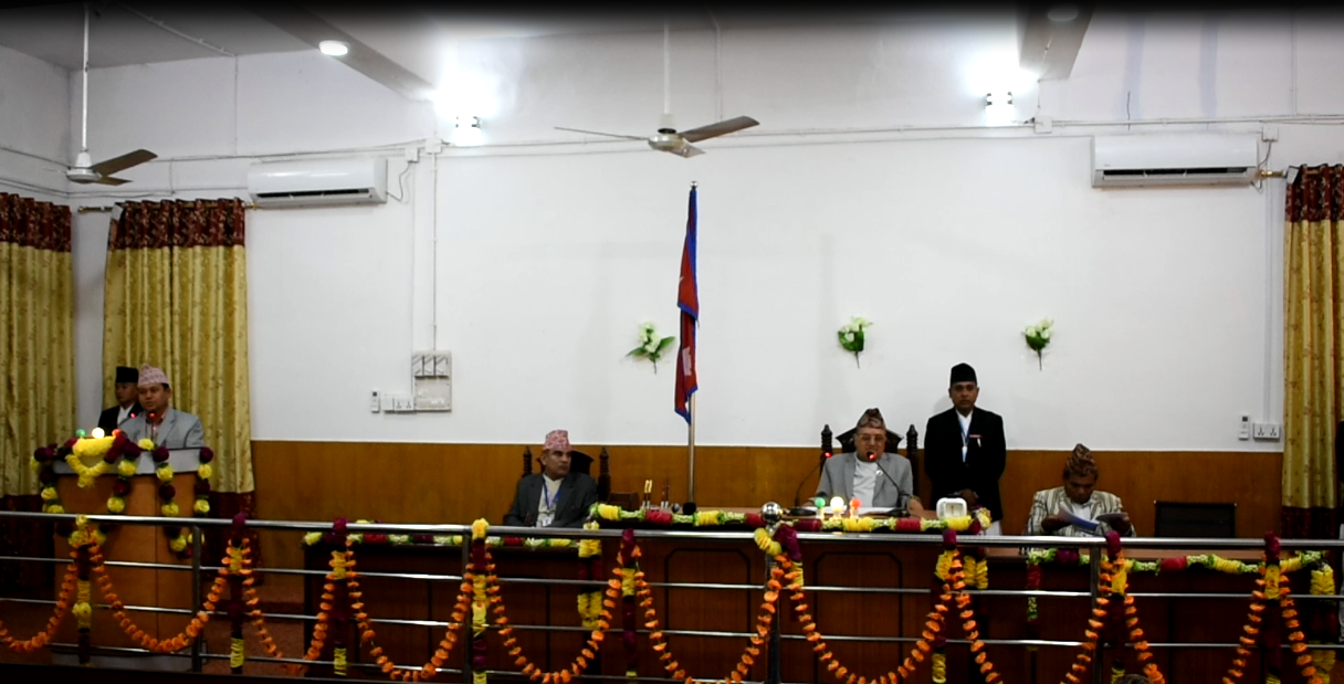 प्रदेश १ संसद बैठकद्वारा शोक प्रस्ताव पारित