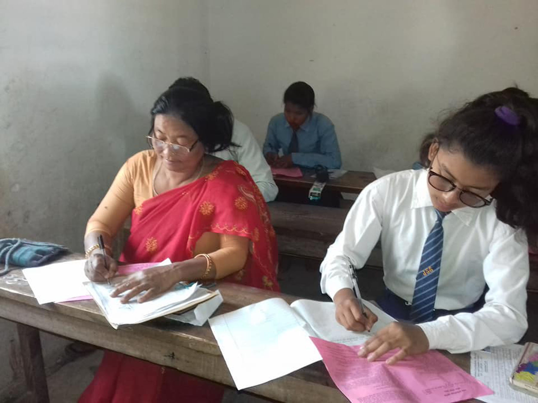 ८ कक्षामा ४८ वर्षीय गाउँपालिकाका उपाध्यक्ष शान्ति चौधरी