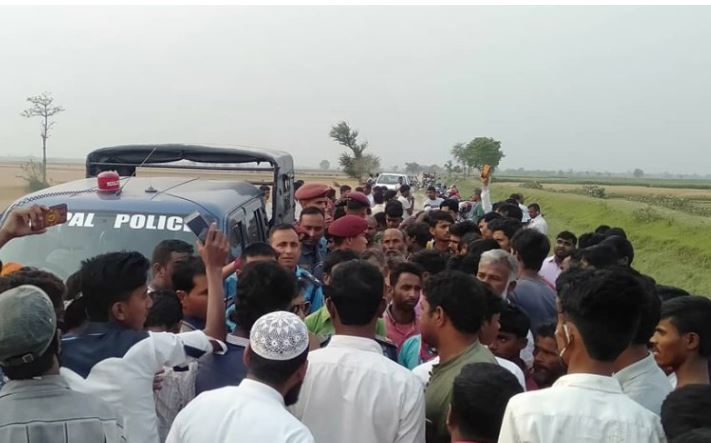 सुनसरीमा प्रहरीले चलाएको गोली लागि एक स्थानीय घाइते