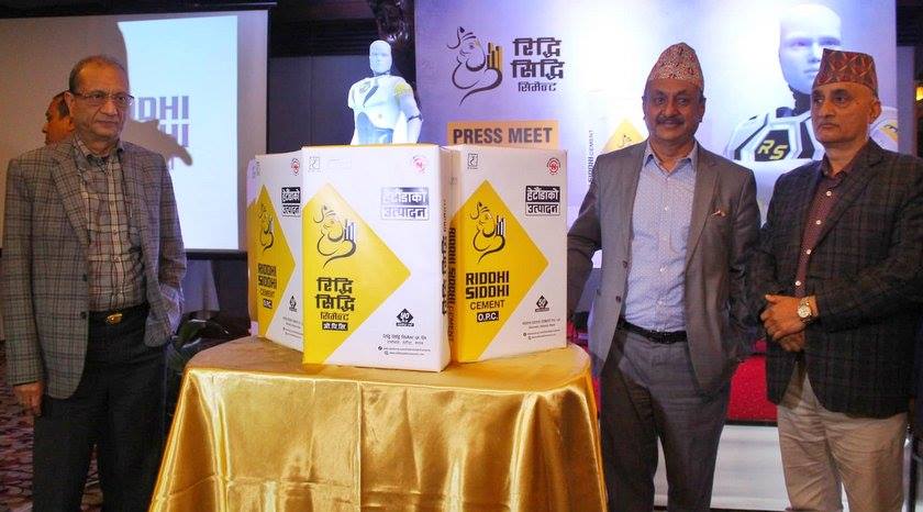 नेपाली बजारमा थपियो रिद्धिसिद्धी सिमेन्ट