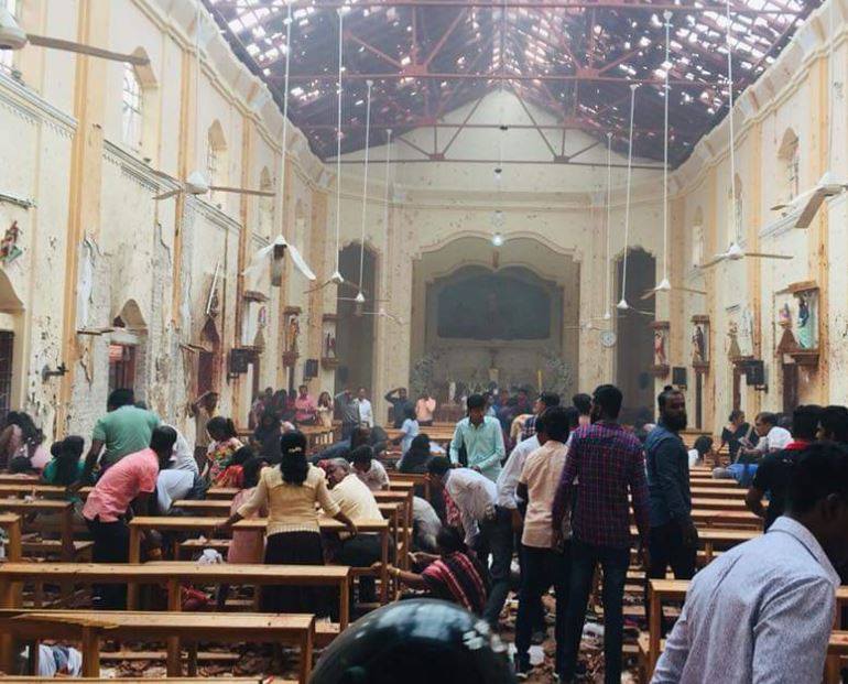 श्रीलंकाको चर्च र होटलमा विष्फोटःकम्तीमा एक सय बढीको मृत्यु, सय बढी घाइते
