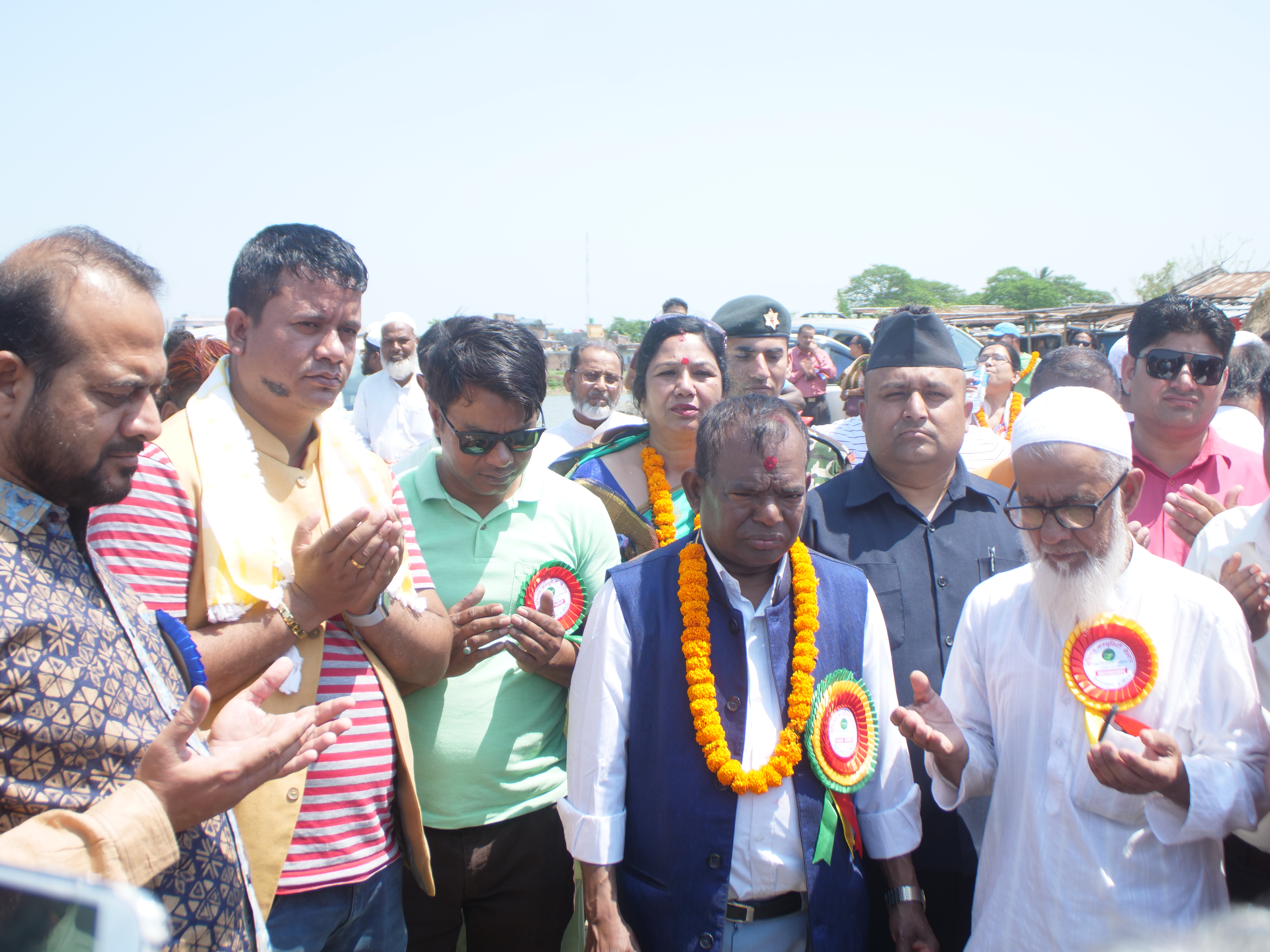 विराटनगरको सरौचियामा बन्ने भयो ५ तल्ले सामुदायिक भवन, मन्त्री पण्डितले गरे शिलन्यास