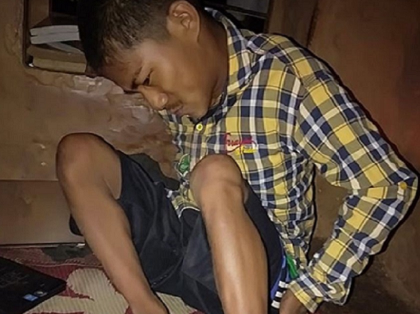 झमककुमारीको झल्को दिँदै चम्किए यमबहादुर ! जो खुट्टाले भिडियो बनाउँछन्