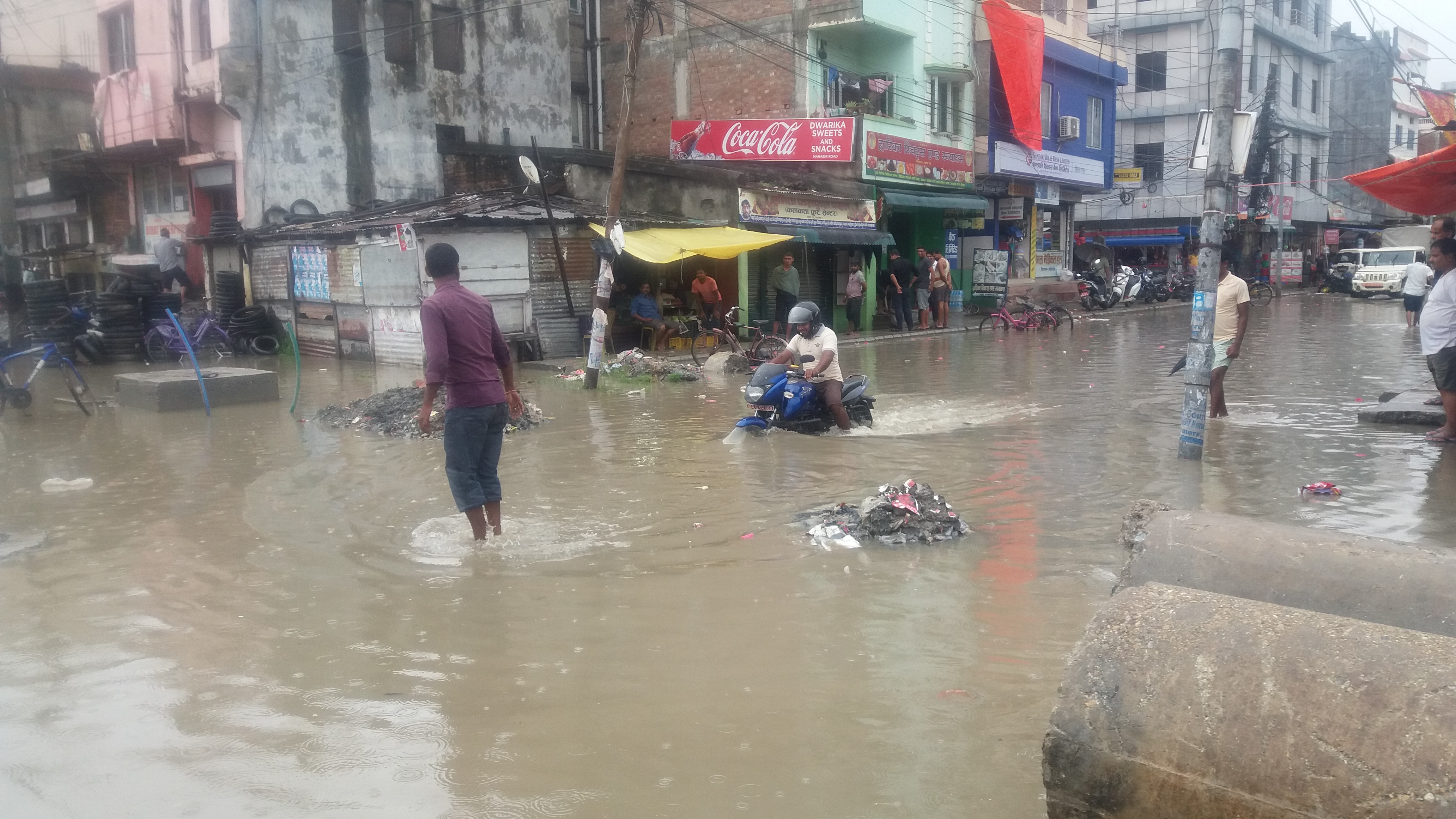 मनसुन सक्रियः बढ्दै बाढीपहिरोको जोखिम