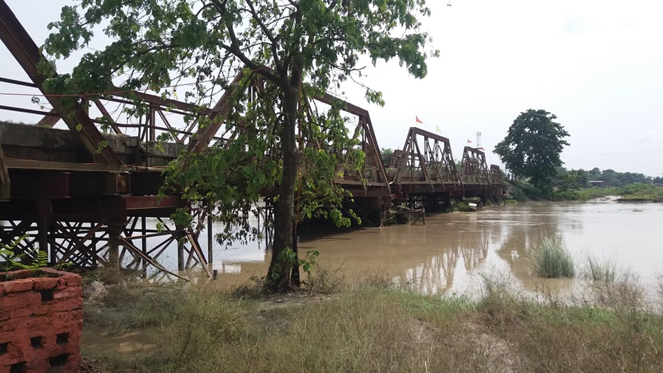 जोगवनीस्थित मिरगंज पुलबाट आवागमन सुचारु