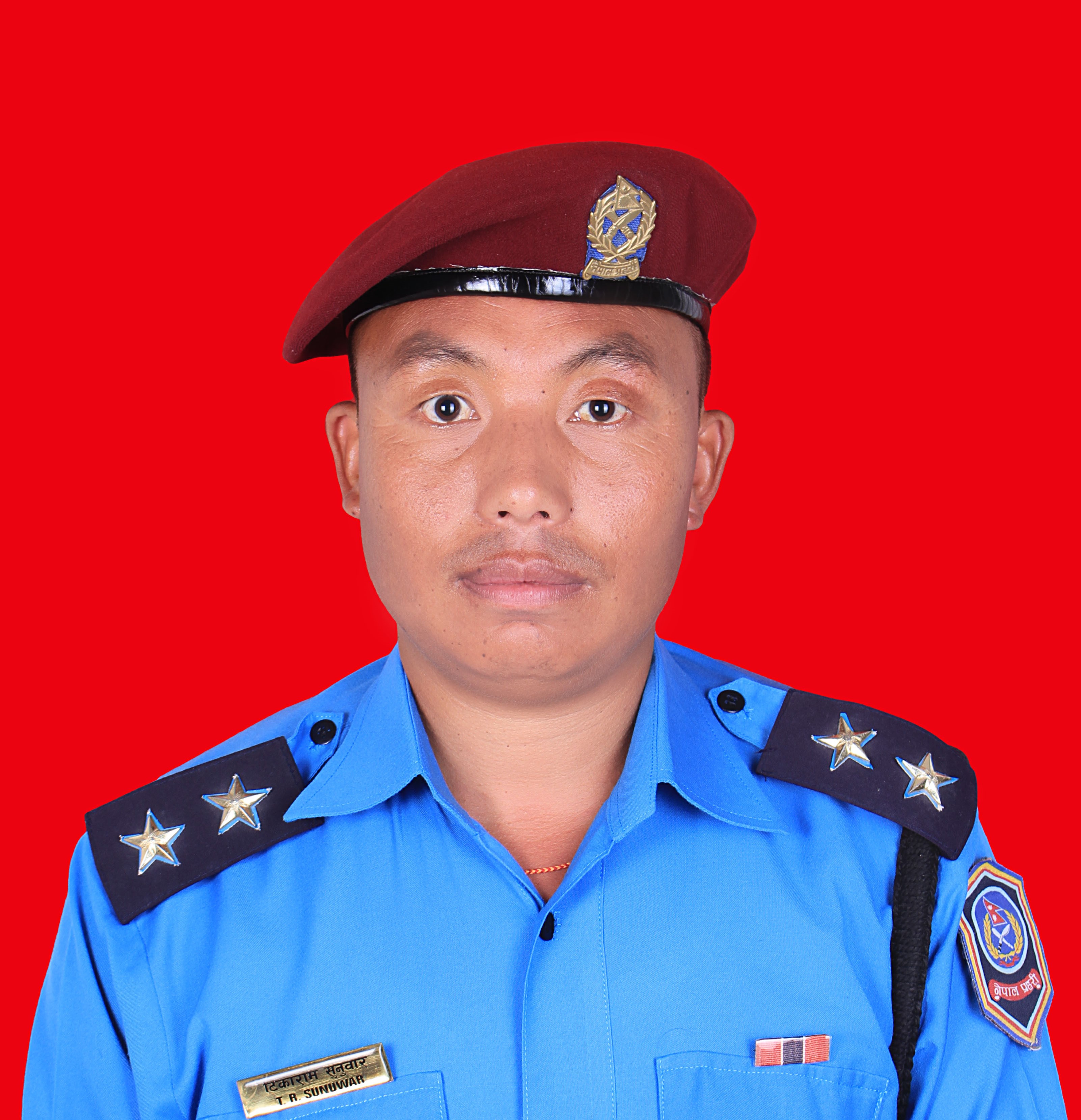 प्रहरी नायव निरीक्षक टिकाराम सुनुवार असार महिनाको सर्वोत्कृष्ट प्रहरी