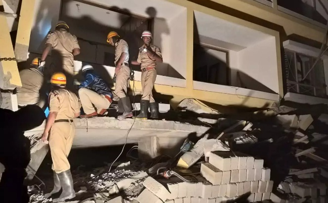 बैंगलोरमा भवन भासिँदा एकै परिवारका तीन नेपालीको मृत्यु